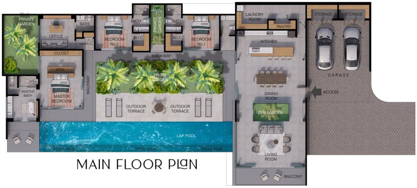 Aguila floor plan