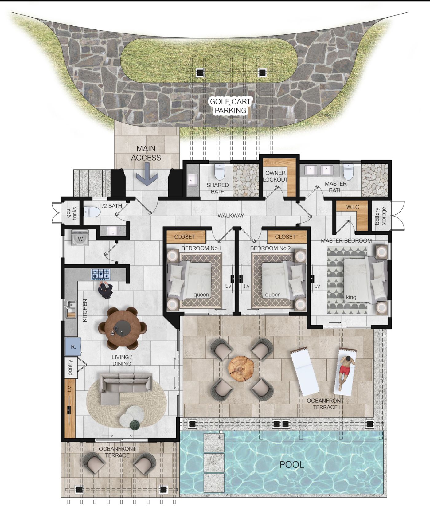 Andalusian floor plan