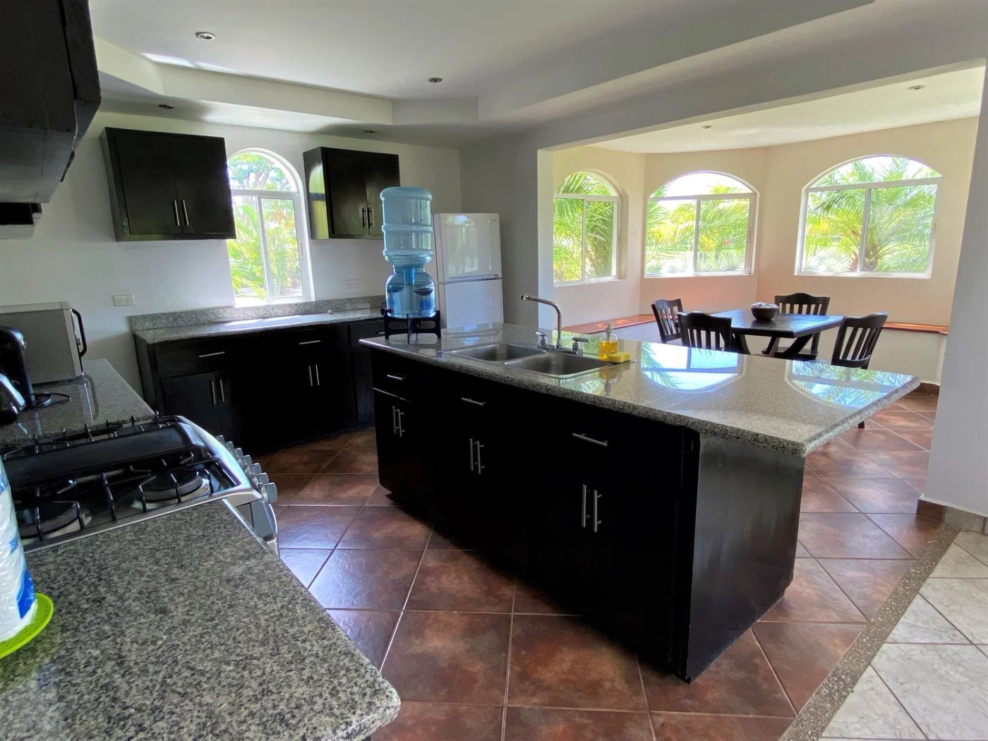 Casa Charros kitchen with granite countertops
