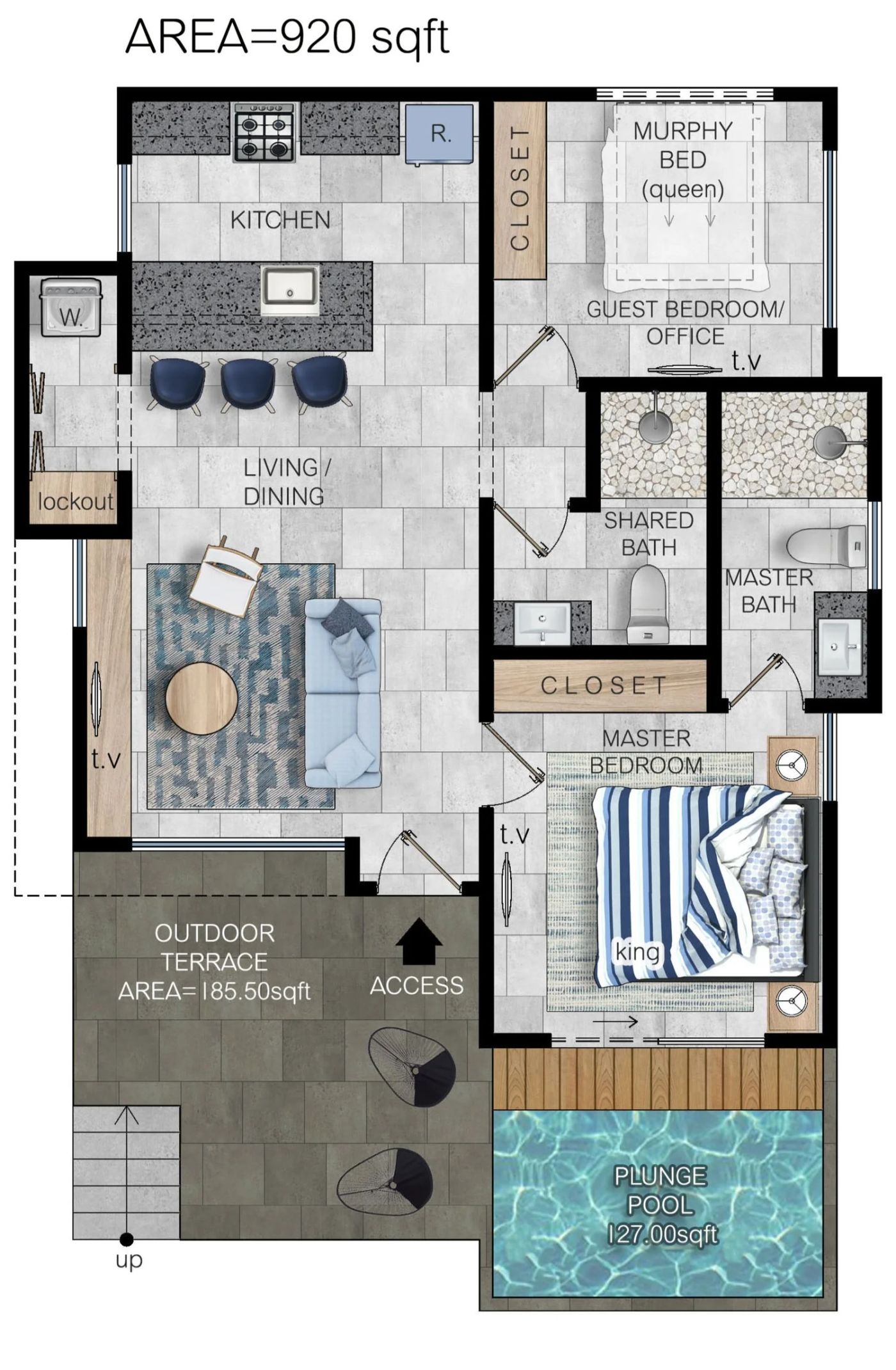 Cotinga floor plan