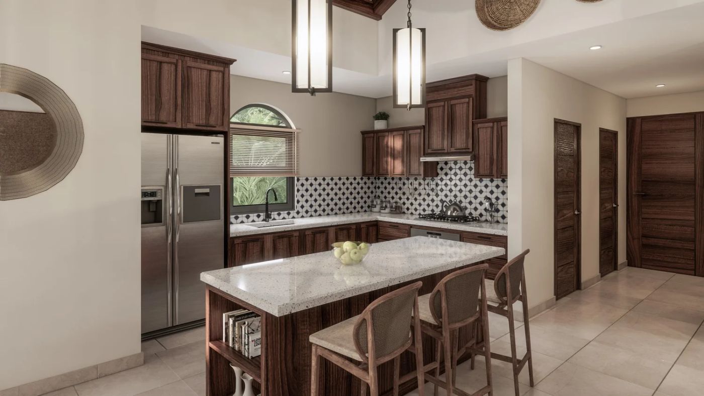 Paso Fino kitchen with island